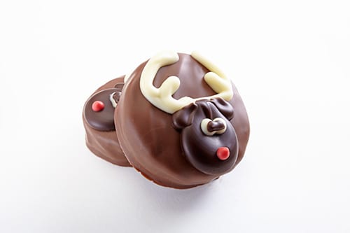 chocolate covered reindeer