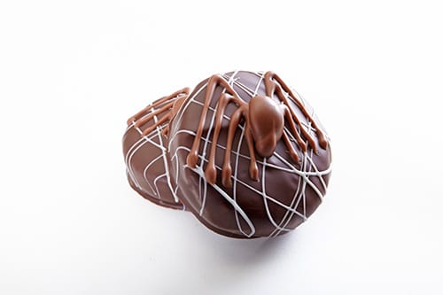 chocolate covered oreo spiders